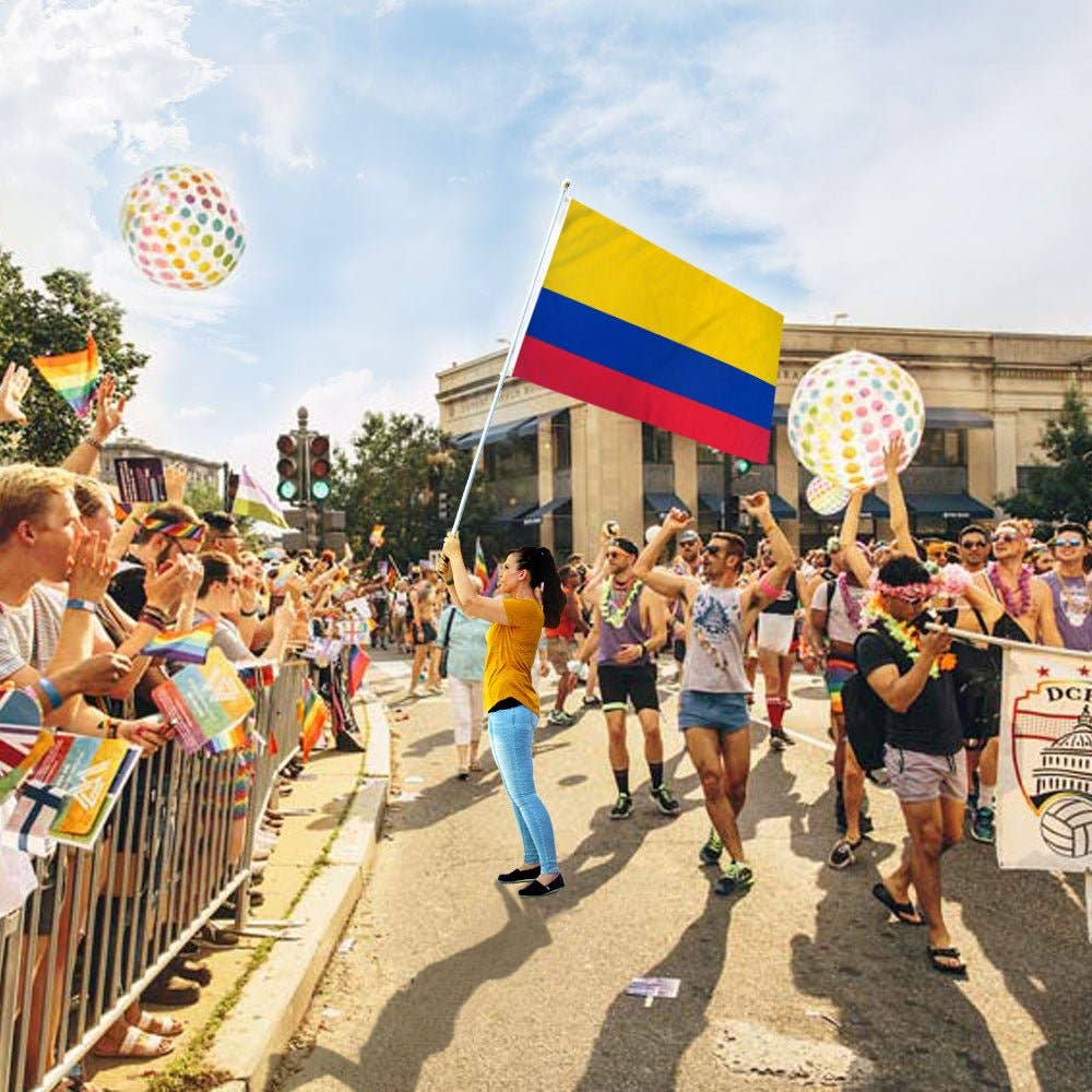 Colombia Flag 3x5ft Poly