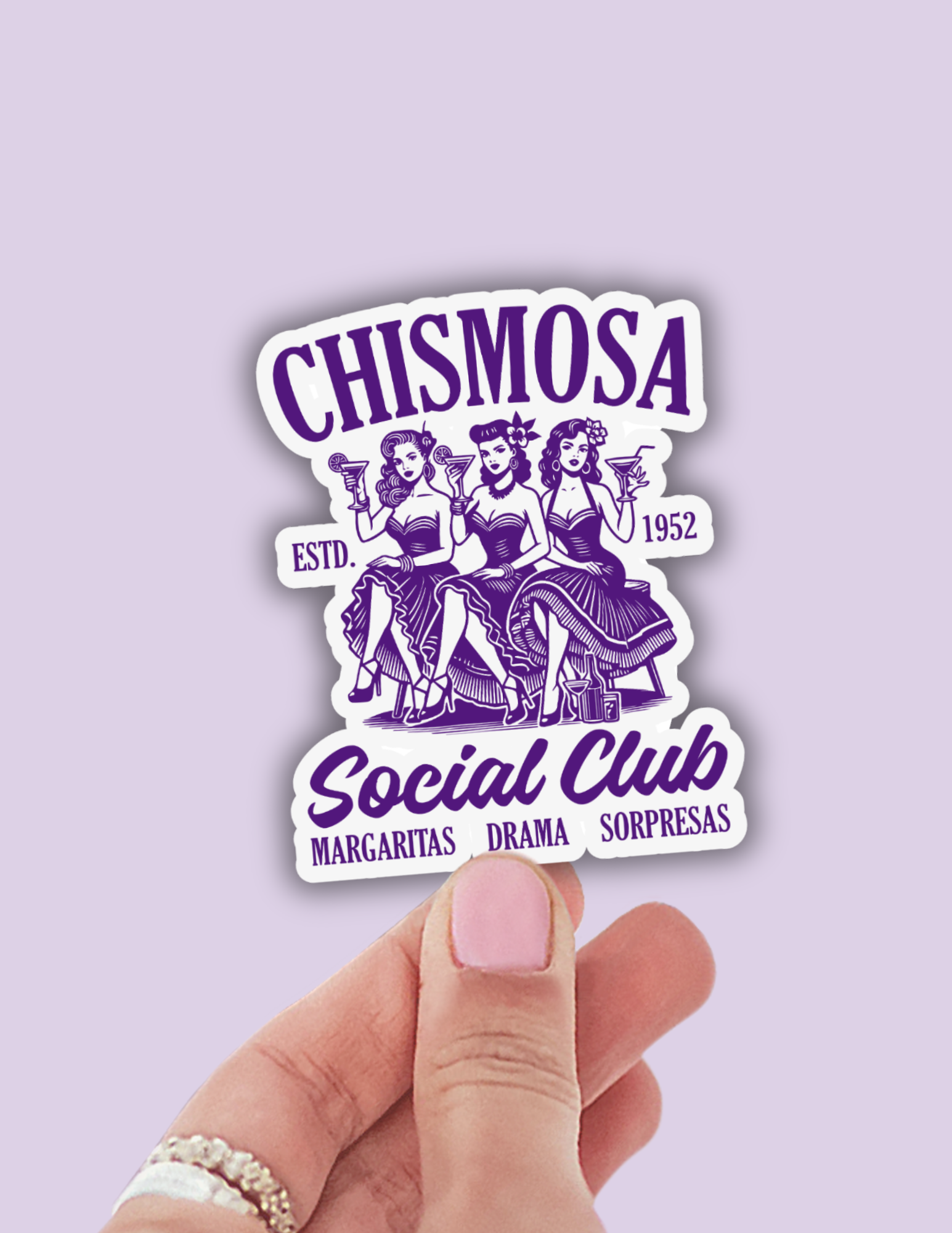 Lalatina Shop - Funny chismosa sticker mexican hispanic latina vinyl sticker