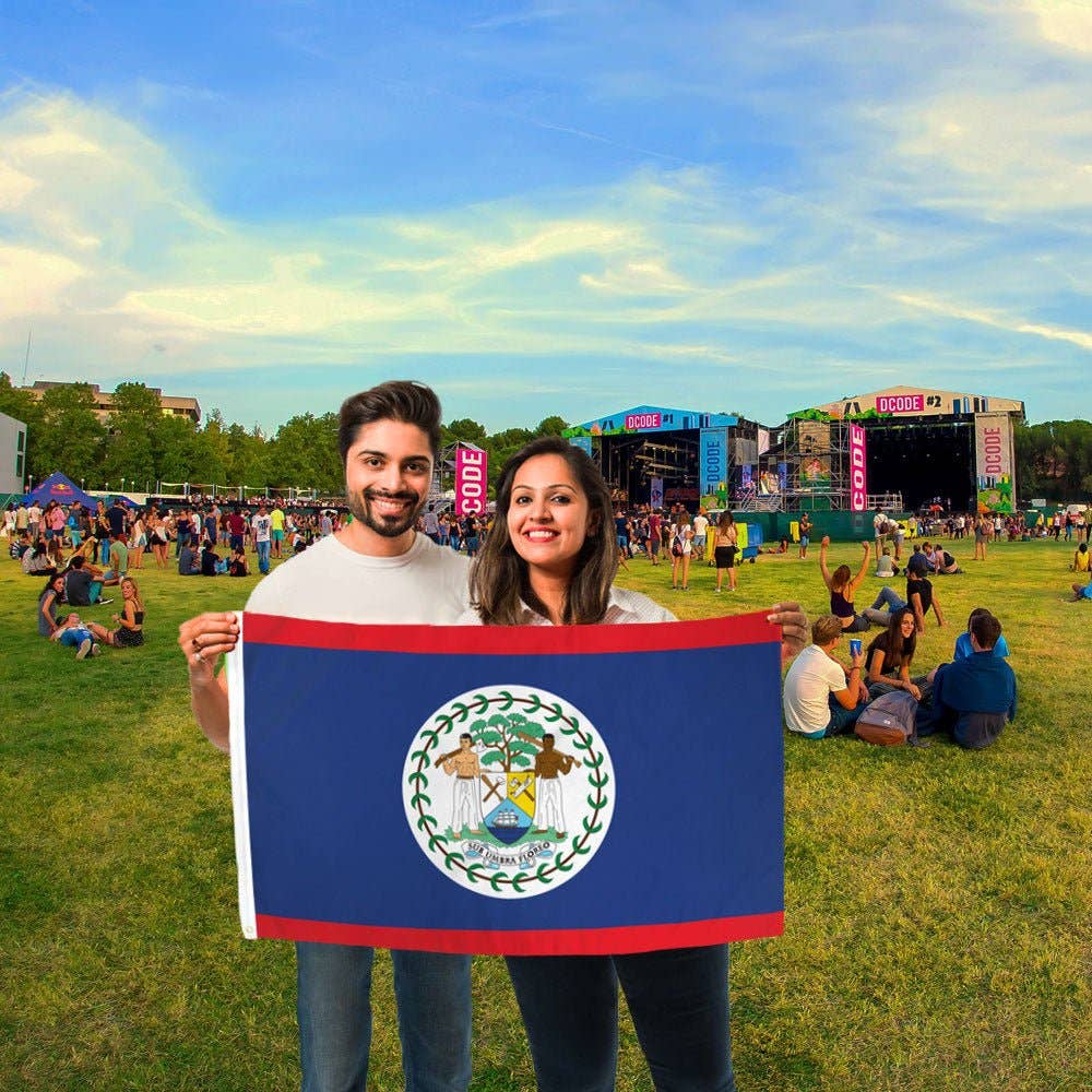 Belize Flag 2x3ft Poly