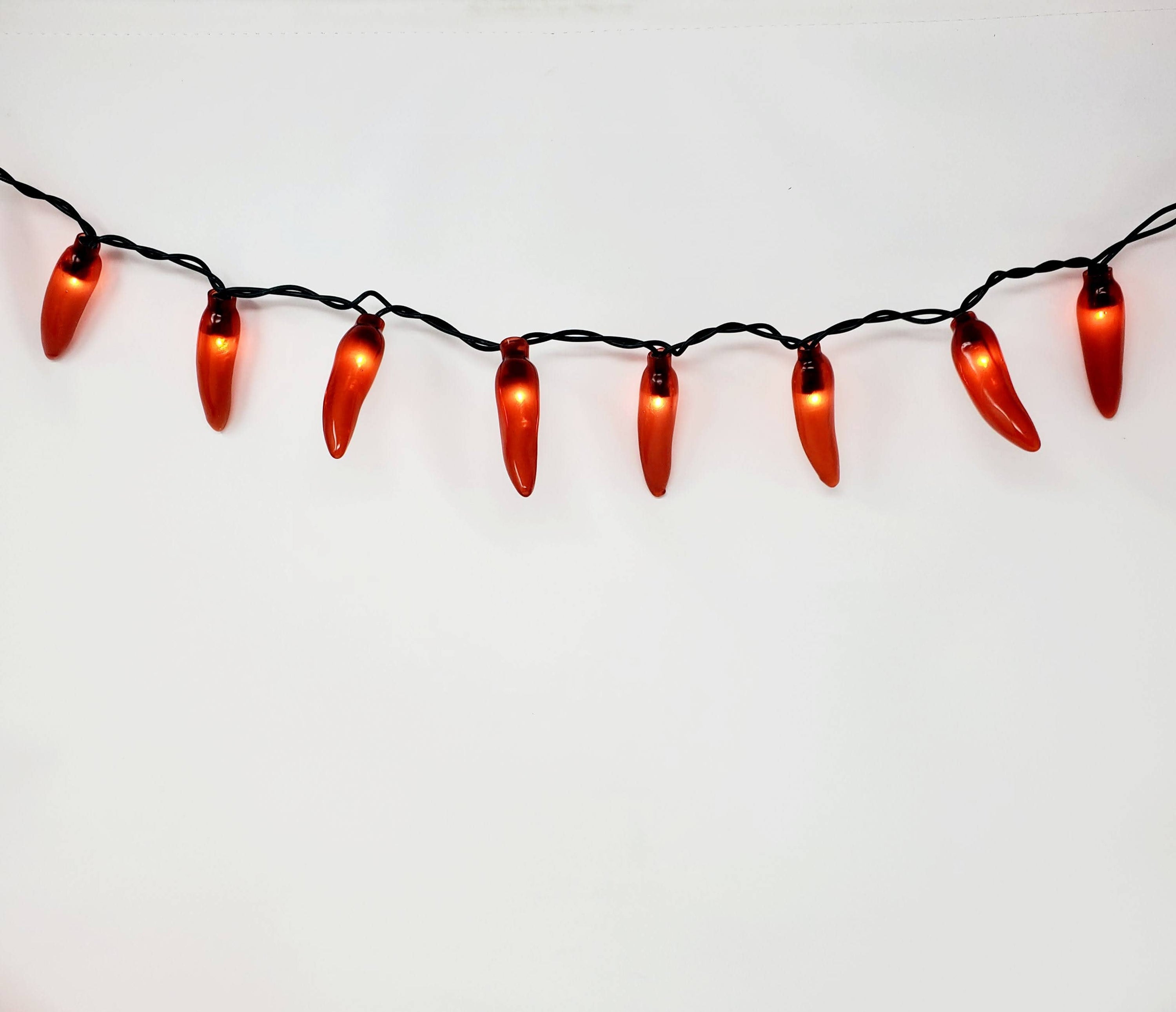 More Than Christmas, Inc - Chile Pepper Light String - 35 Lights - Red