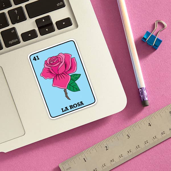 THE FOUND - La Rosa Die Cut Sticker