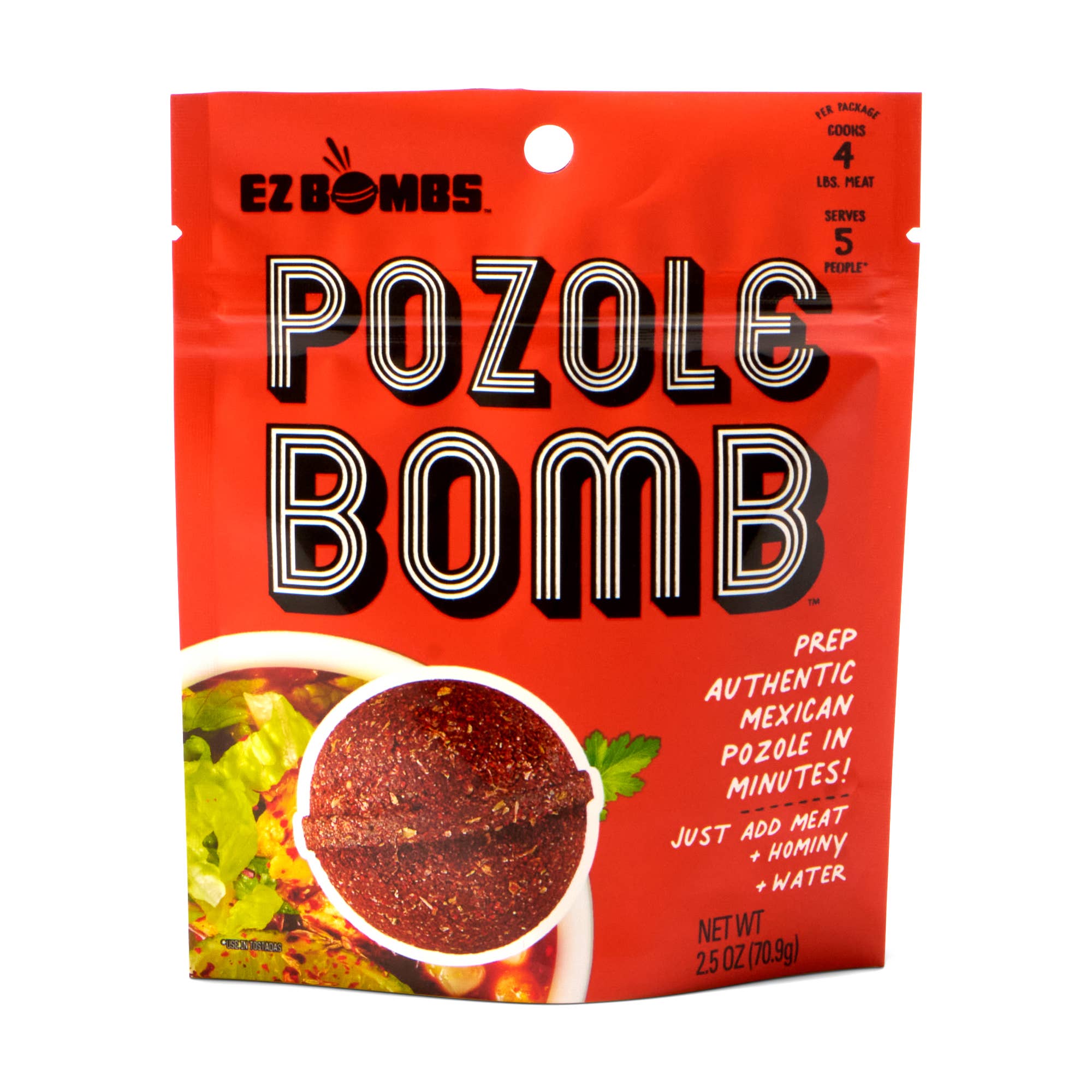 EZ Bombs - Pozole Bomb Seasoning – Single Pack by EZ Bombs