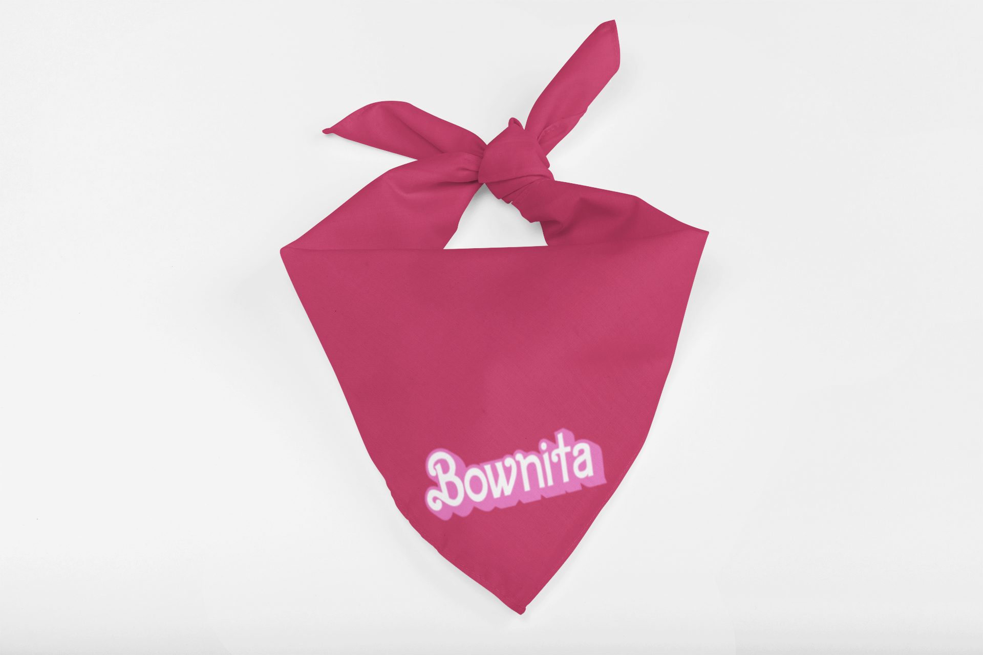 Que Rico T-Shirt Co. - Bownita Dog Bandana