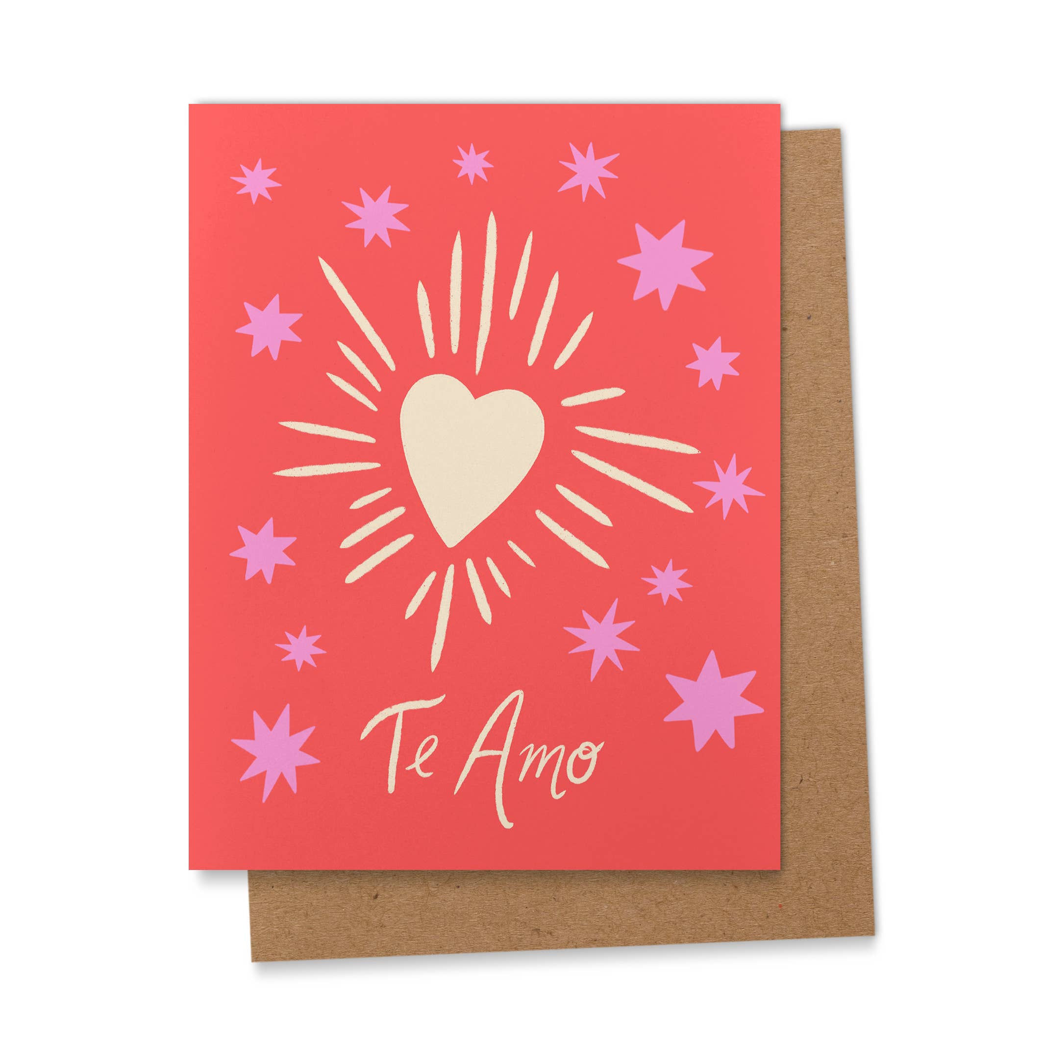 Ana Peake - Te Amo Spanish Valentine's Day Greeting Card