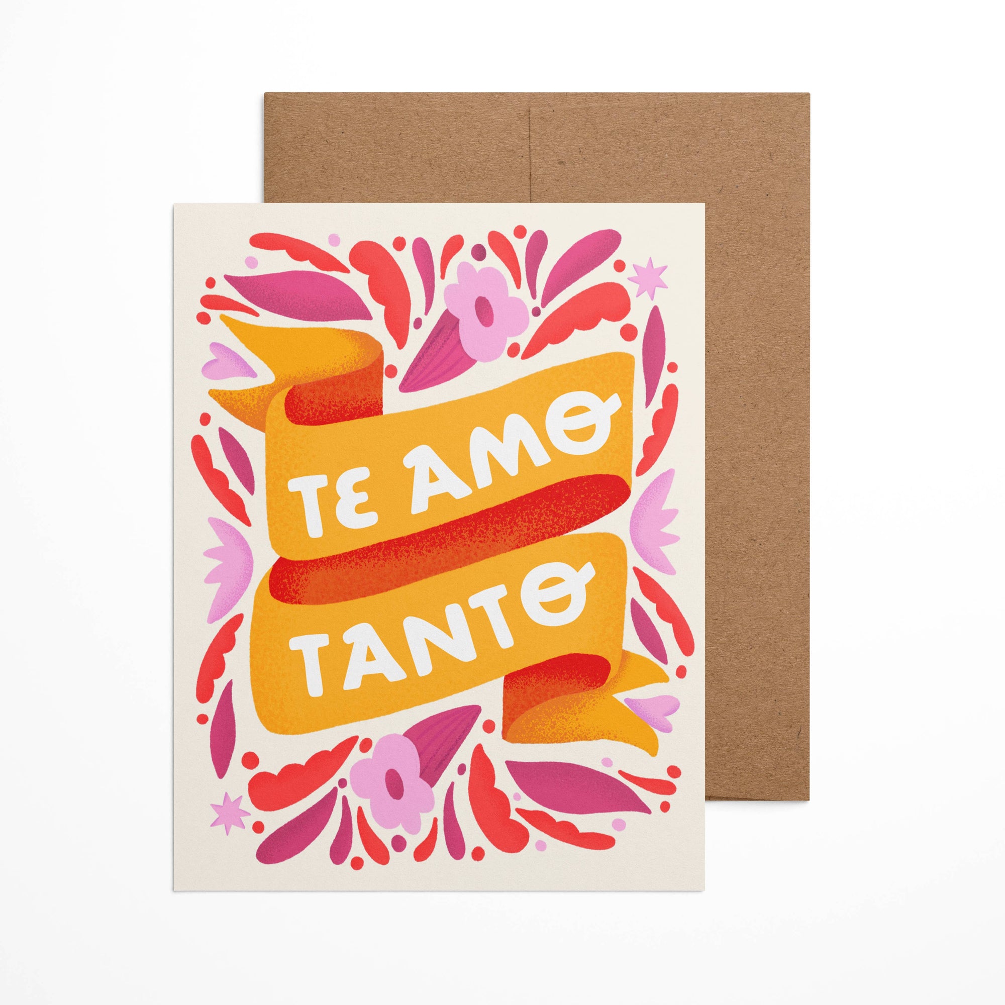 Ana Peake - Te Amo Tanto Spanish Valentine's Day Card