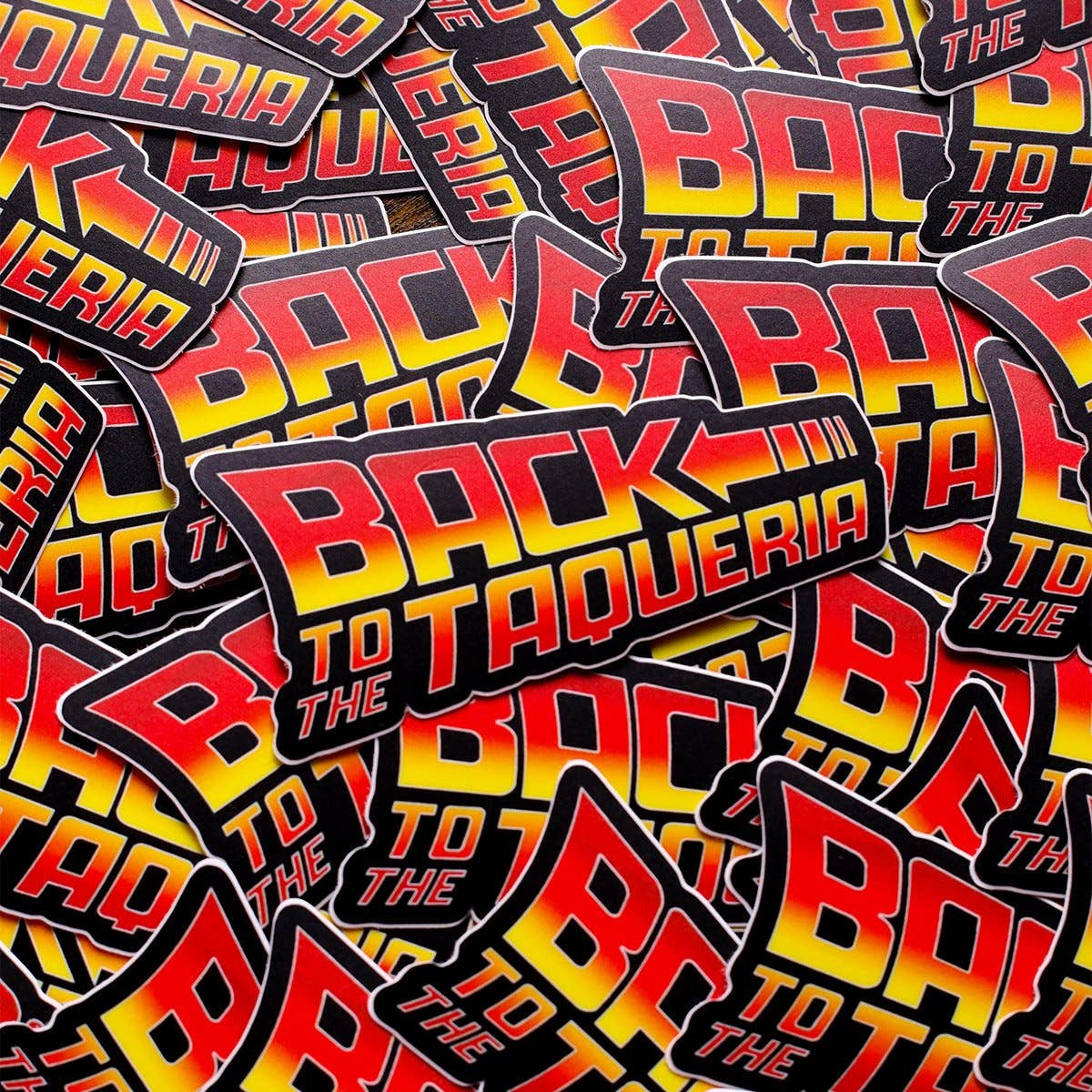 Taco Gear - Back to the Taqueria Taco Sticker