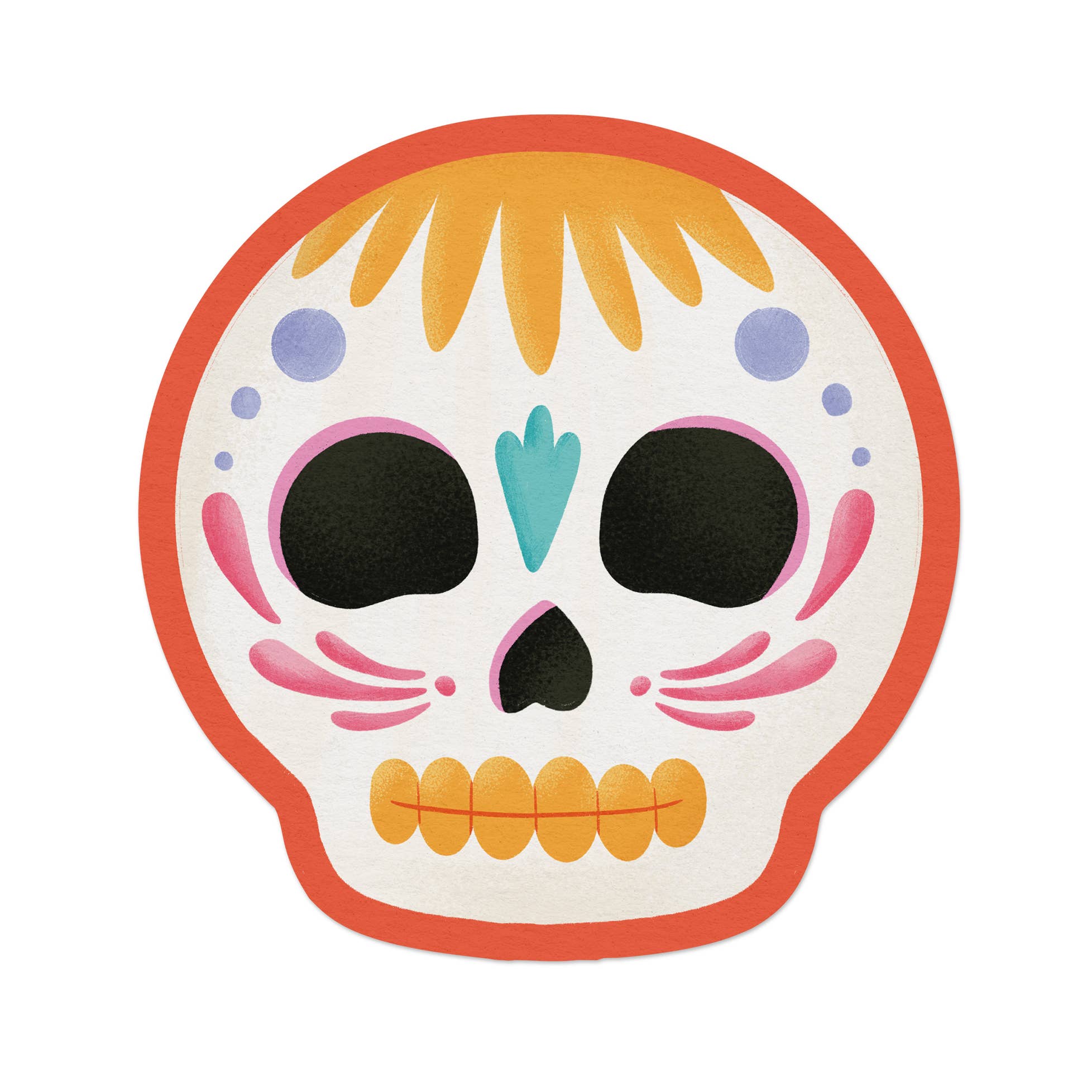 Ana Peake - Calavera Día de los Muertos - Sugar Skull - Vinyl Sticker