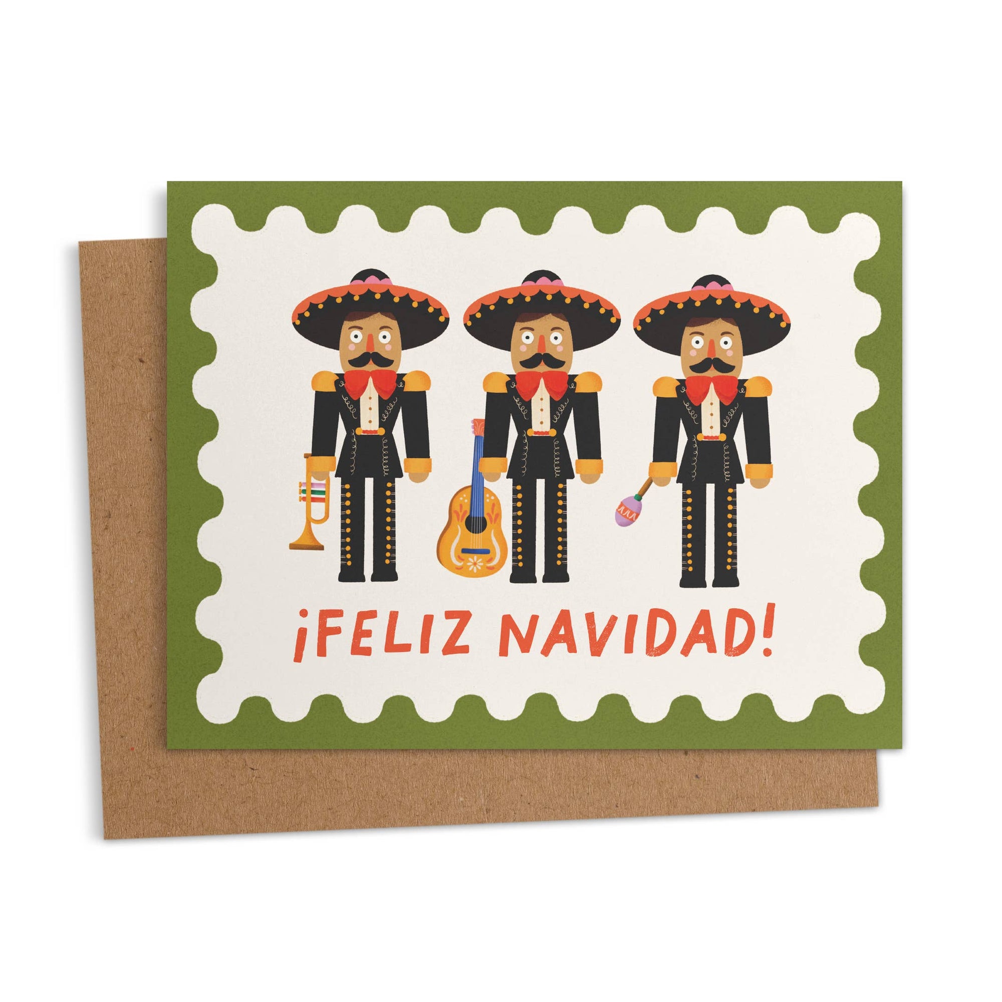 Ana Peake - Mariachi Nutcracker - Christmas 2025 - Spanish Greeting Card