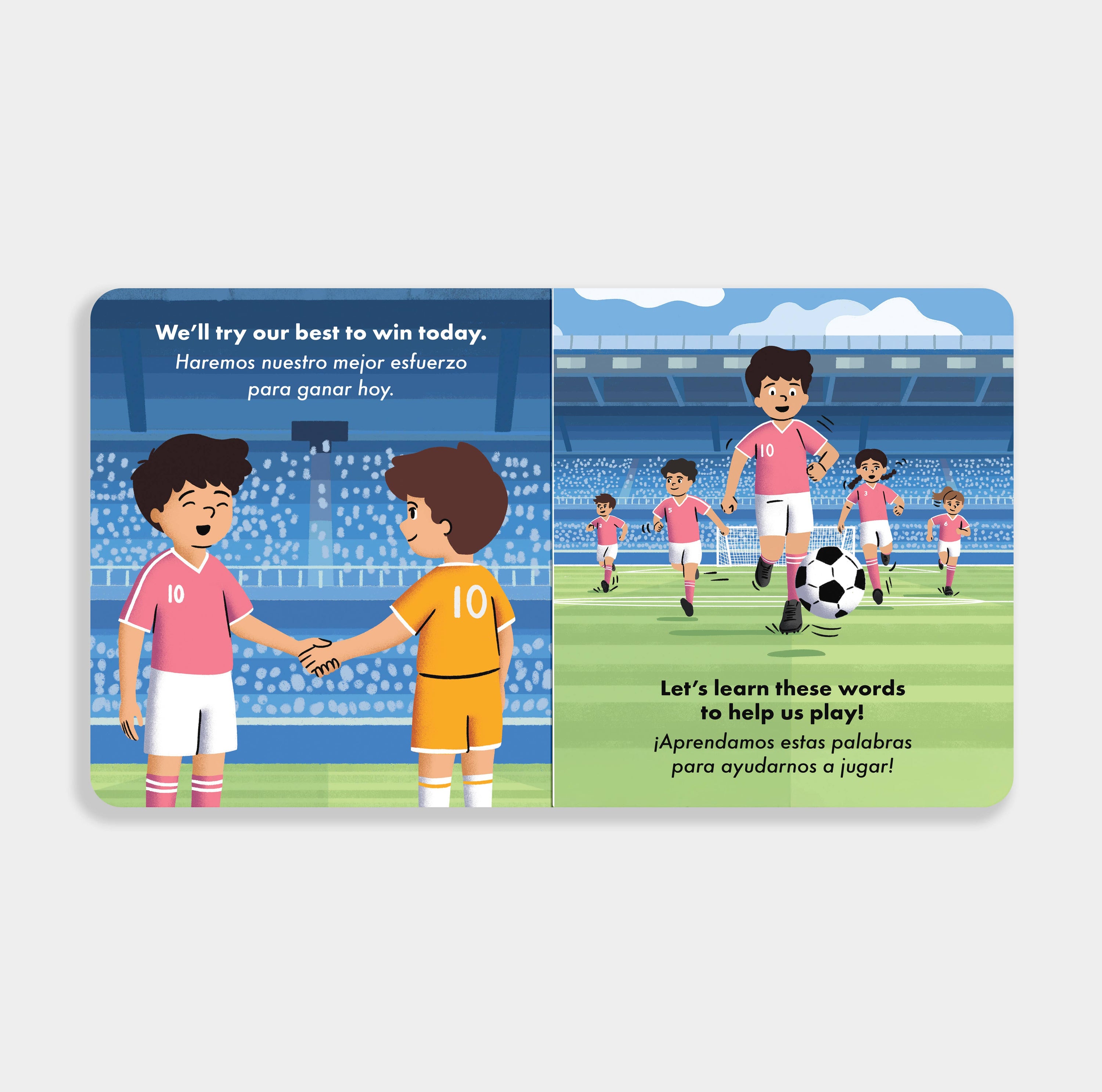 Blue Star Press - ¡GOOOOL! A Bilingual Book of Soccer (Board Book)