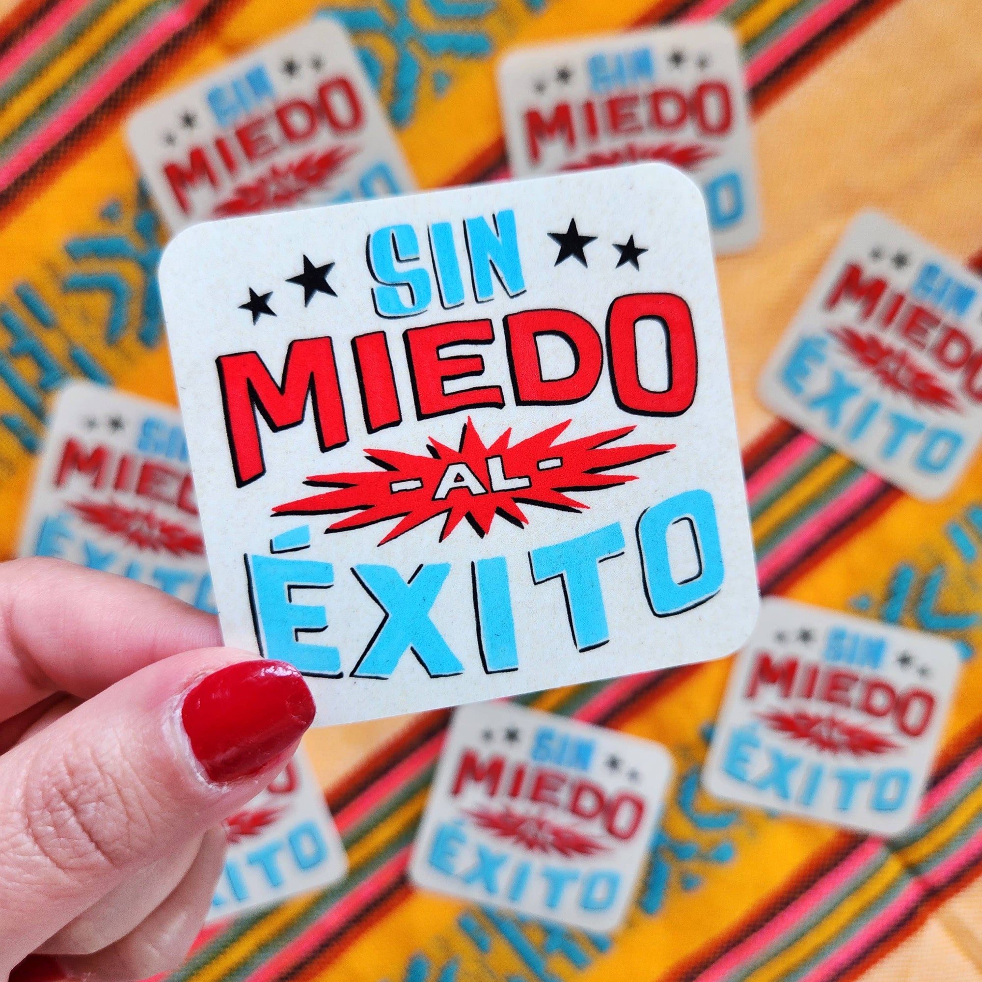 Erica Alfaro Designs - Sin Miedo Al Exito Vinyl Sticker