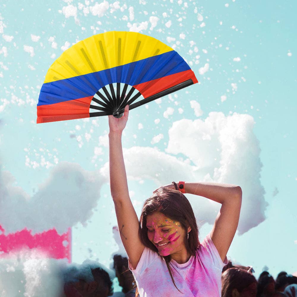 Flags Importer - Colombia X-Large Hand Fan