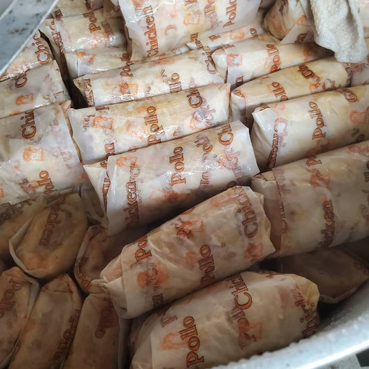 Tamales - Frozen Chicken, Bag with 5