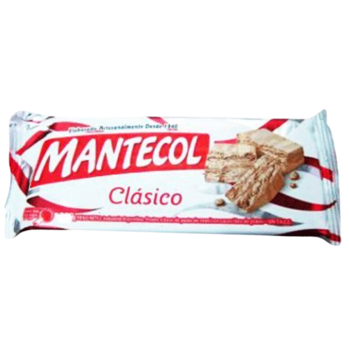  rectangular, individually wrapped candy bar with a light brown color and a smooth texture. The candy bar is made of a peanut paste filling mixed with cocoa and has a slightly sweet taste.